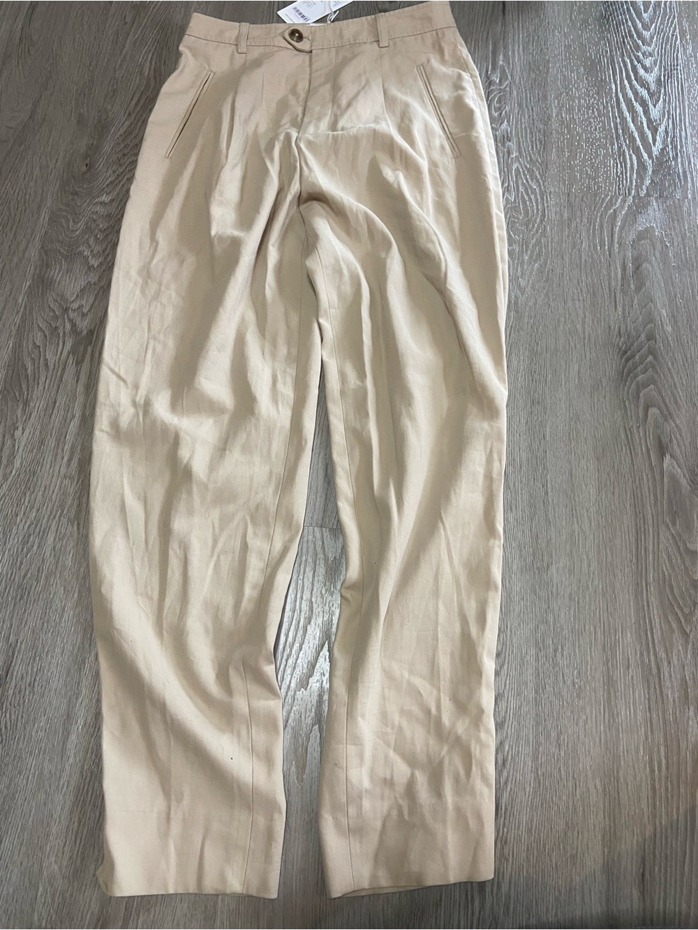 Arlo C91077 Closed Beige Straight-Leg Chinos